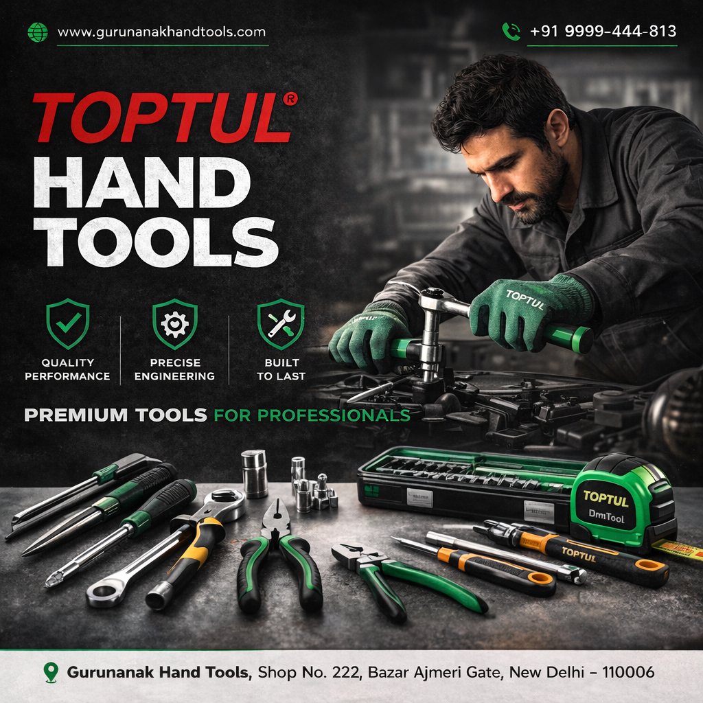 Toptul Tools Wholesalers in Delhi